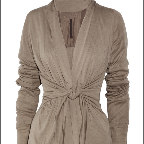 SALE ☄️RICK OWENS Tie Sweater New Condition - Picture 5 of 16